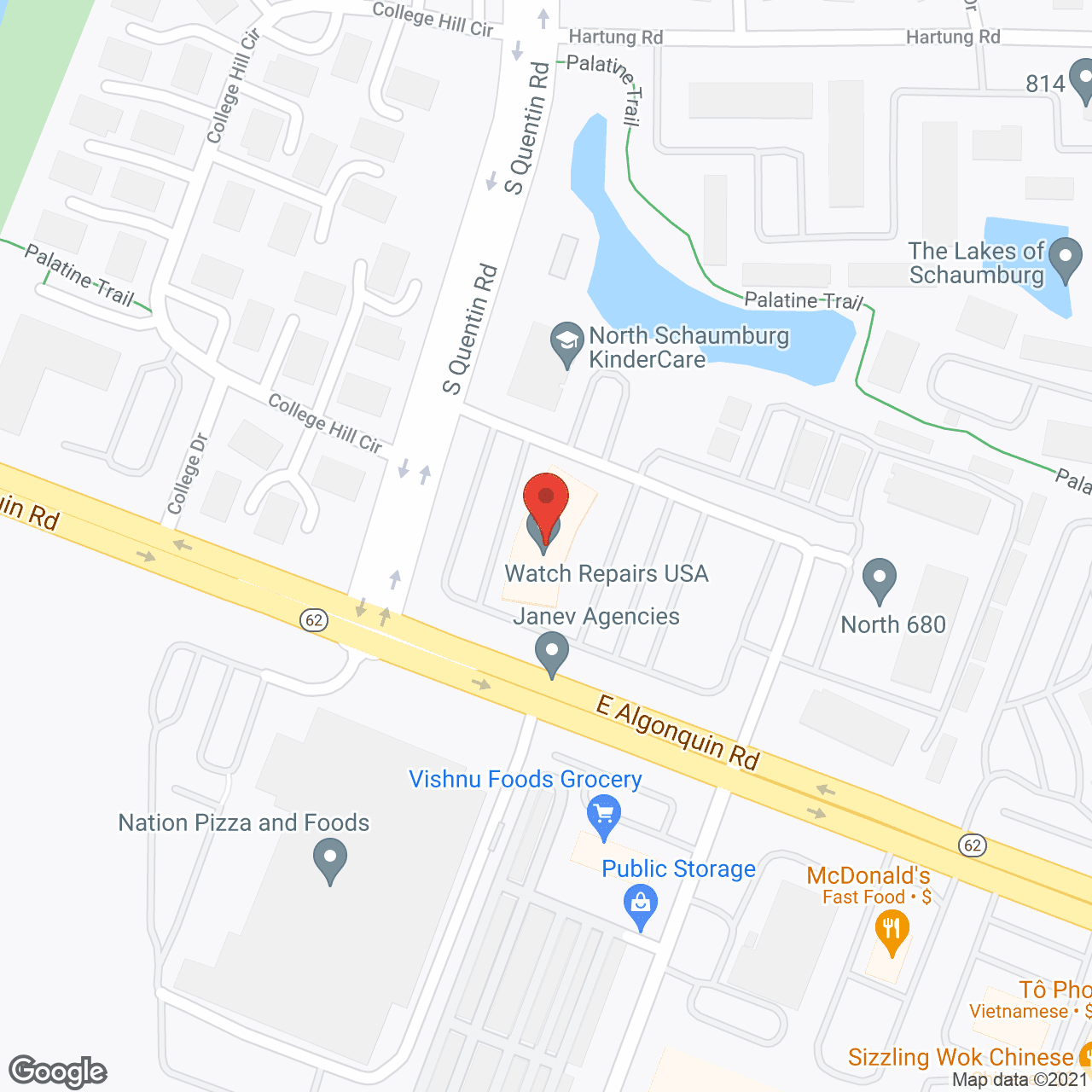 BrightStar Healthcare in google map