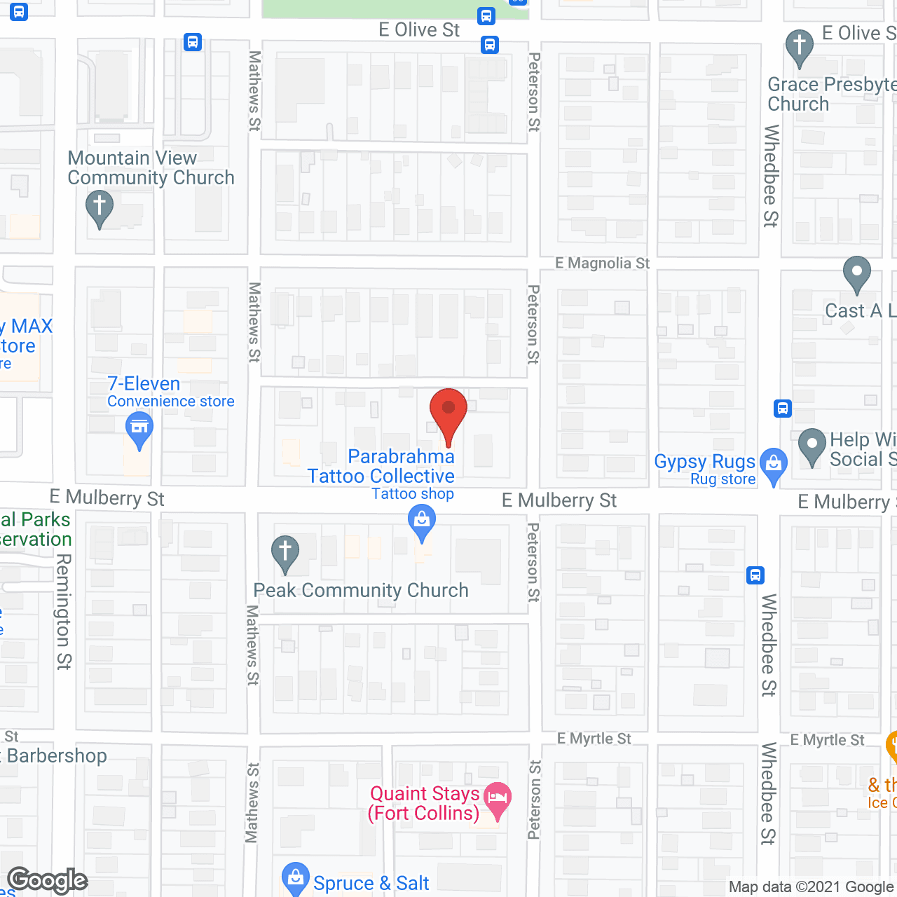 Right at Home - Fort Collins, CO in google map
