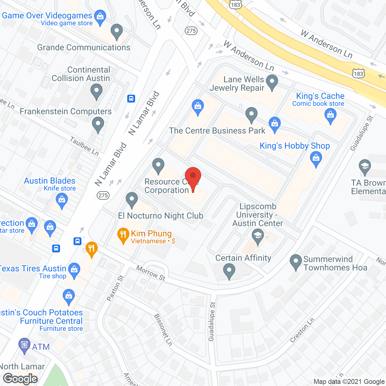 Brightstar Healthcare in google map