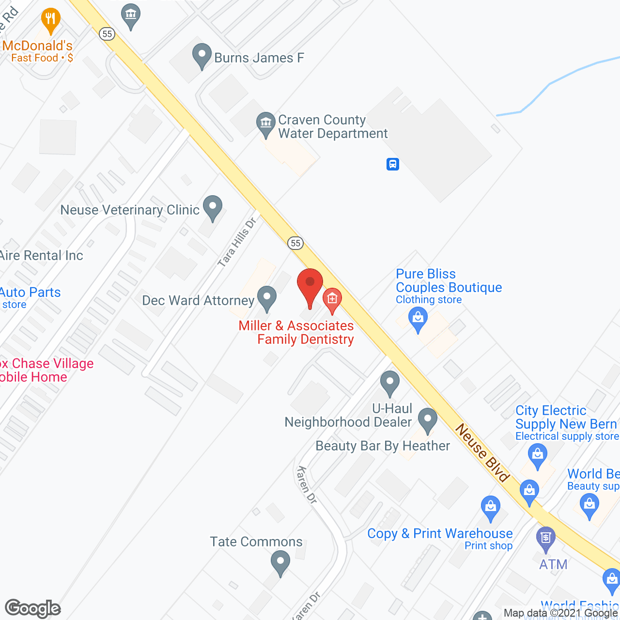 Maxim Healthcare in google map