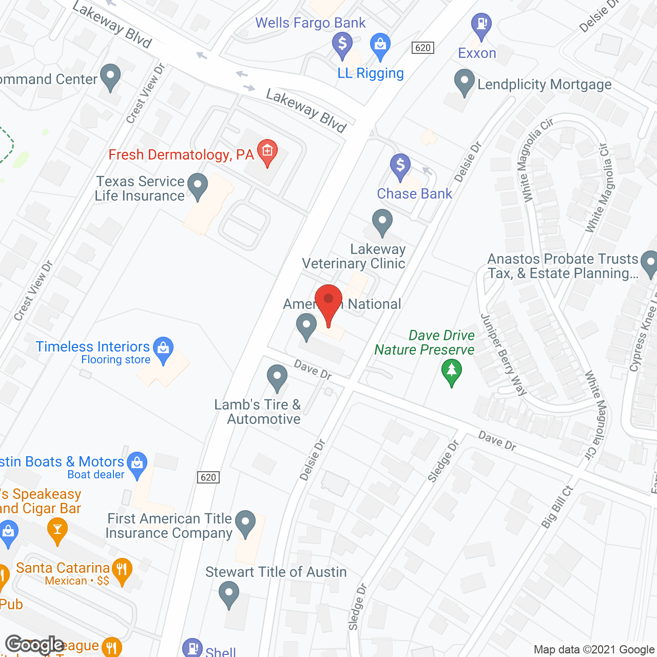ComforCare Austin in google map