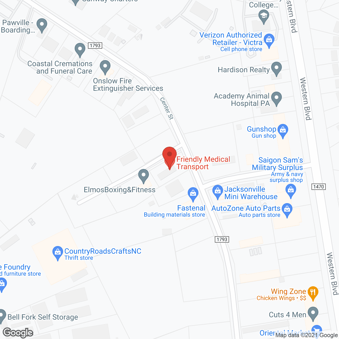 Maxim Healthcare in google map