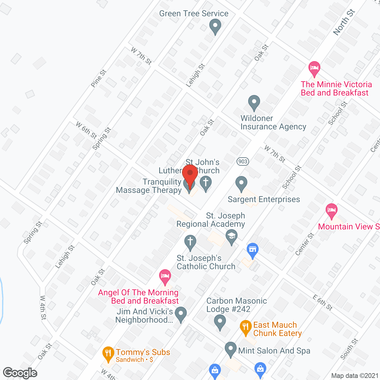 Rau Residental Care in google map