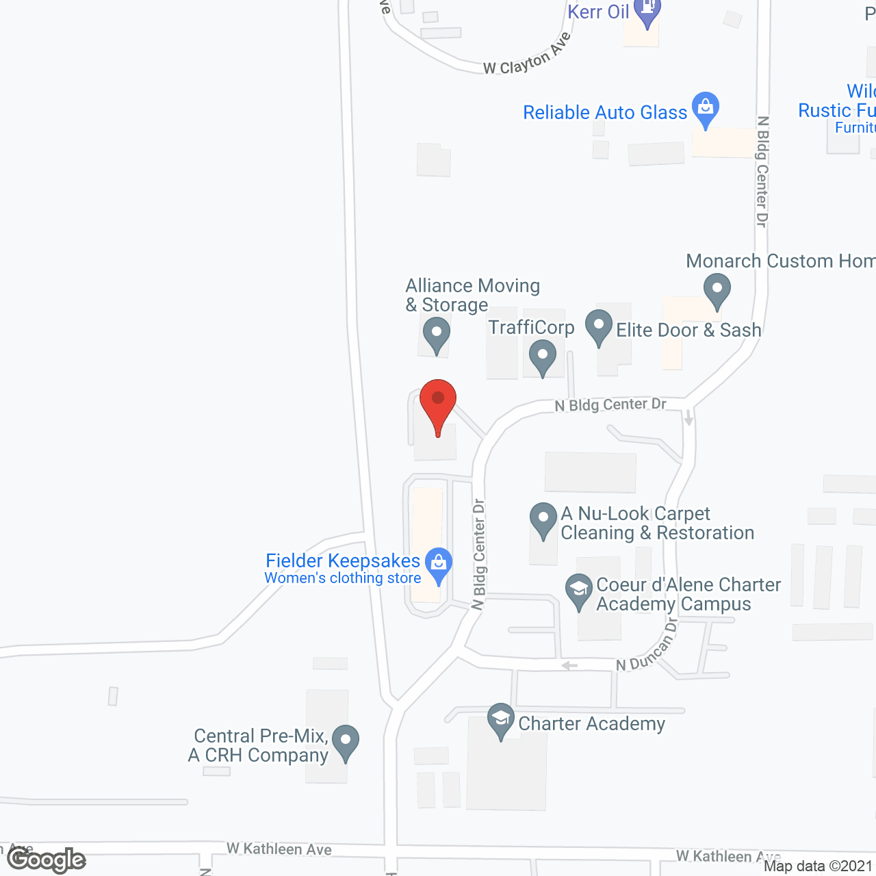 All Valley Home Care in google map