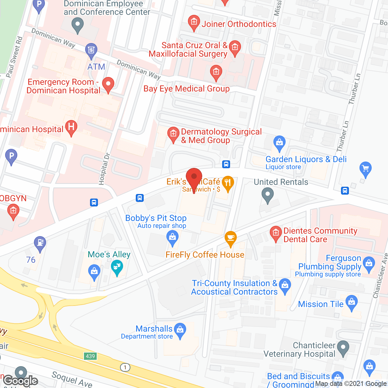 Visiting Angels in google map