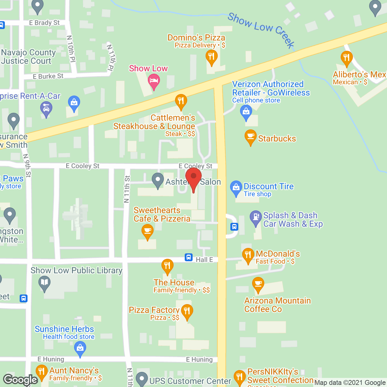 Accent Care in google map