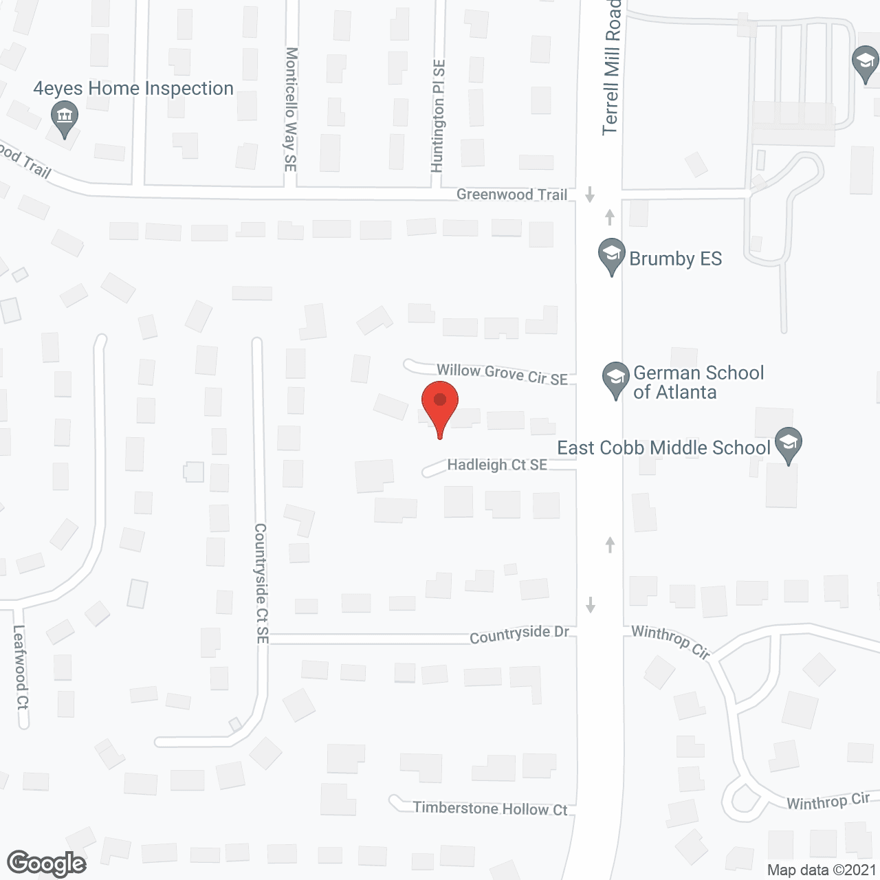 Adonis Home Care in google map