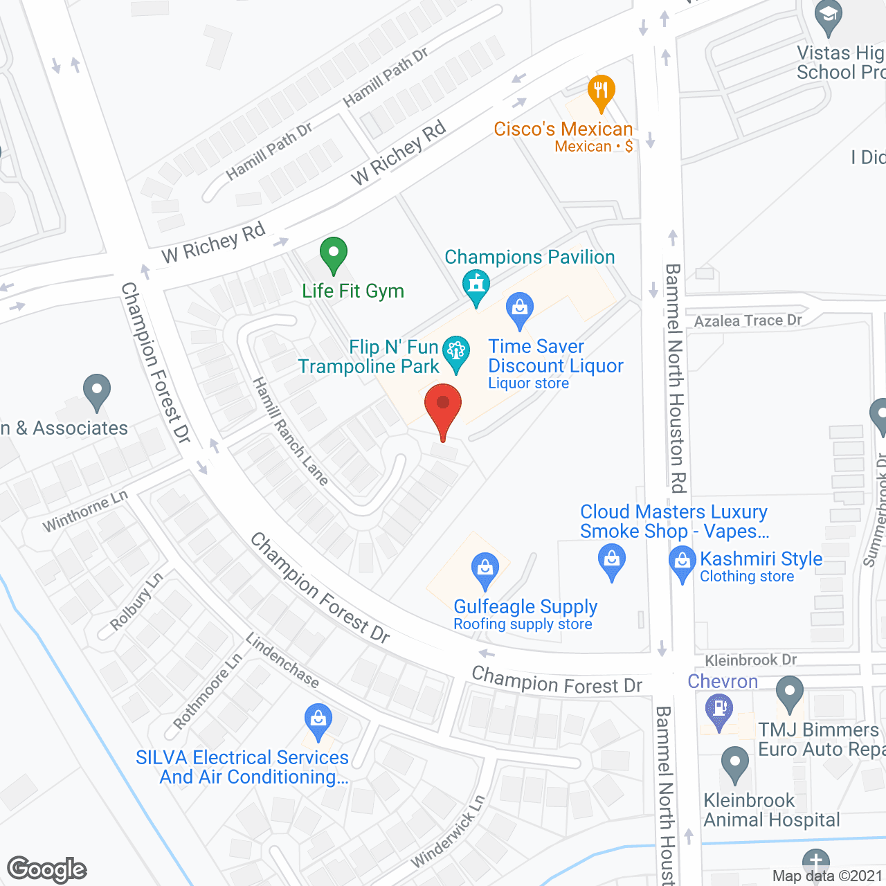 Senior Helpers - North & Southwest Houston in google map