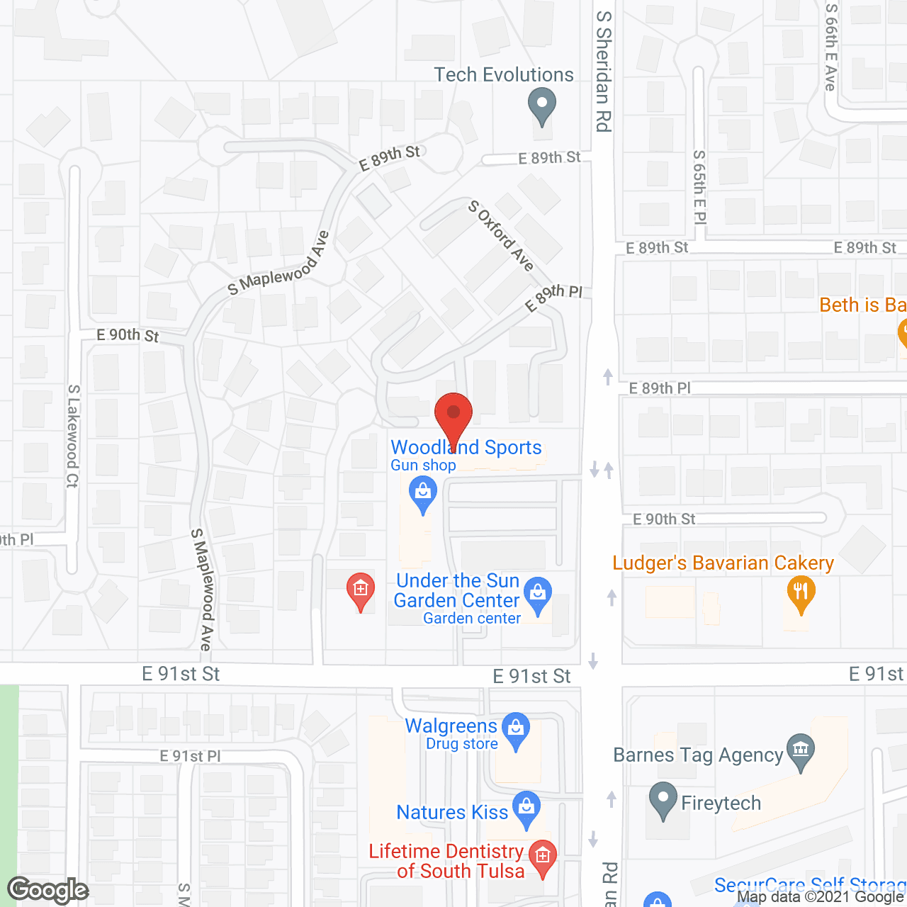 Senior Helpers - Tulsa, OK in google map