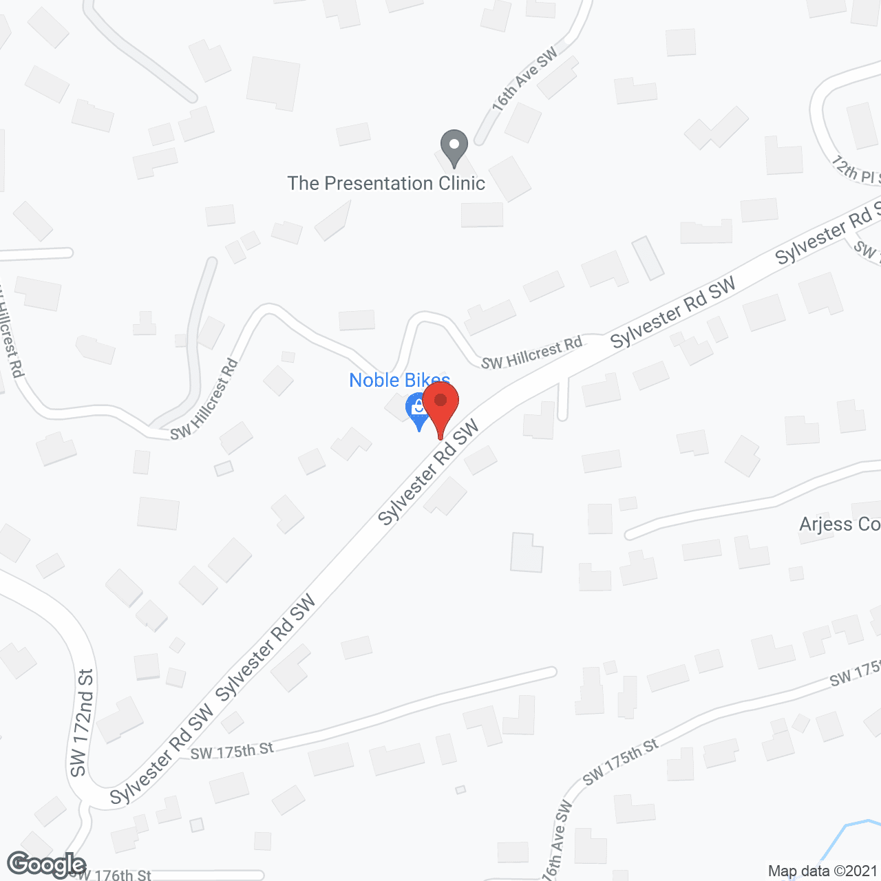 Burien Senior Care in google map