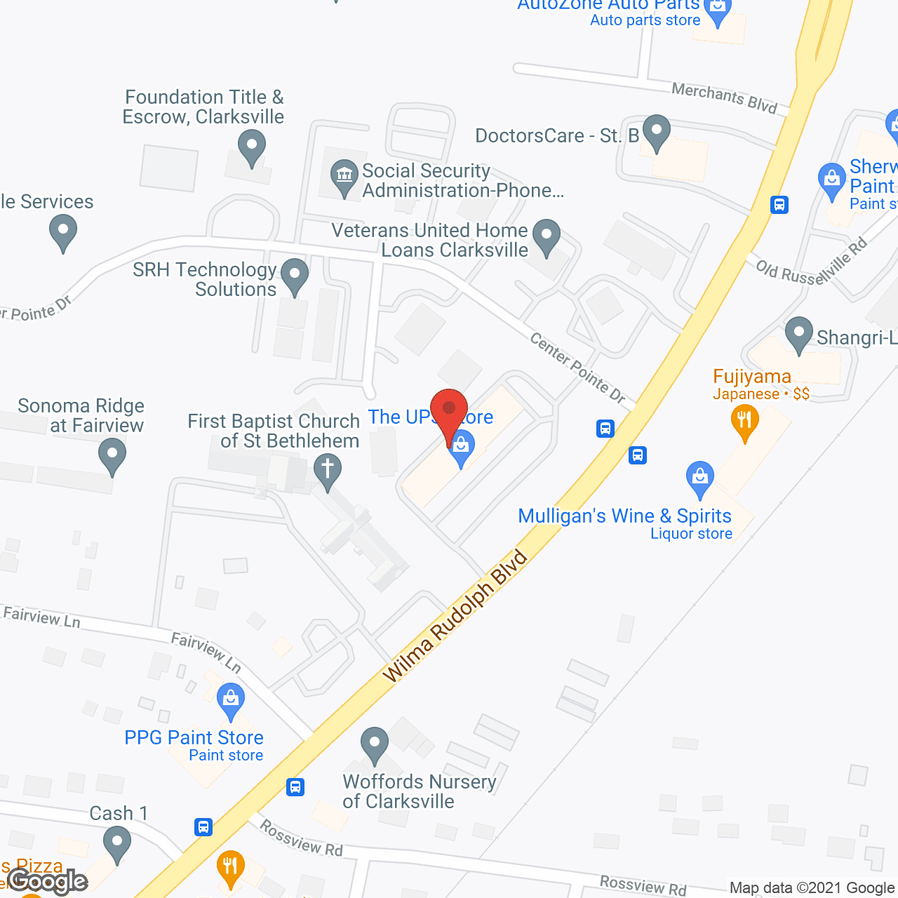 Home Care Assistance of Clarskville in google map