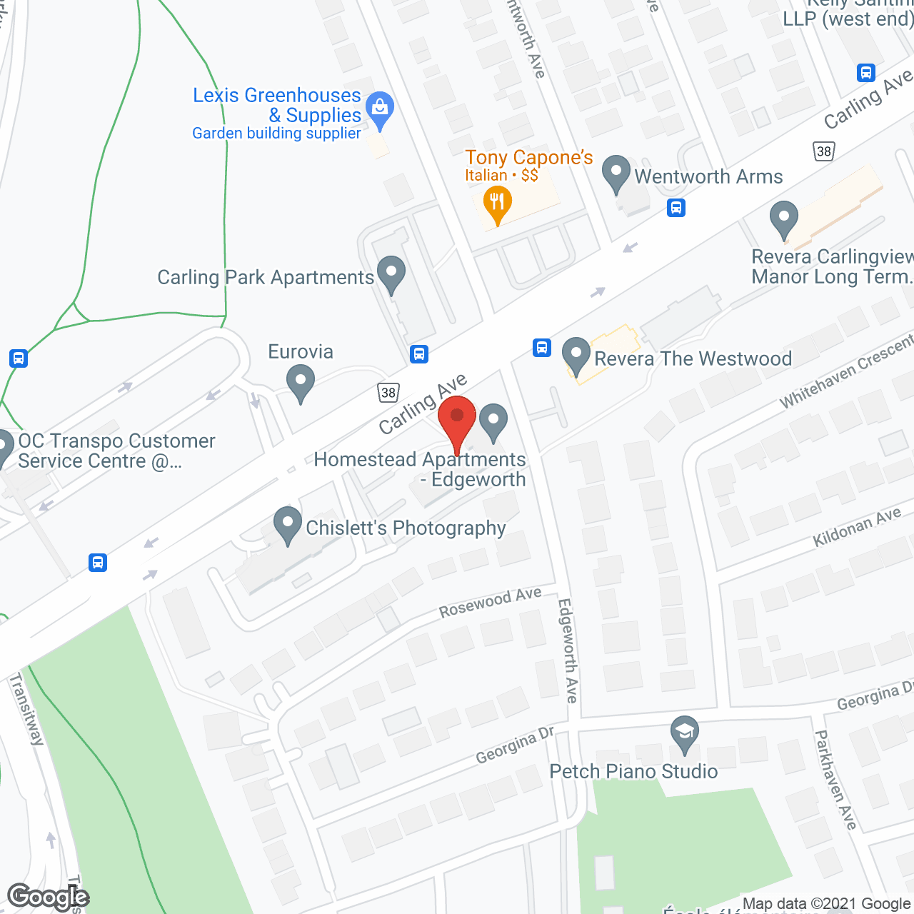 Thrive Home Care - Ottawa in google map