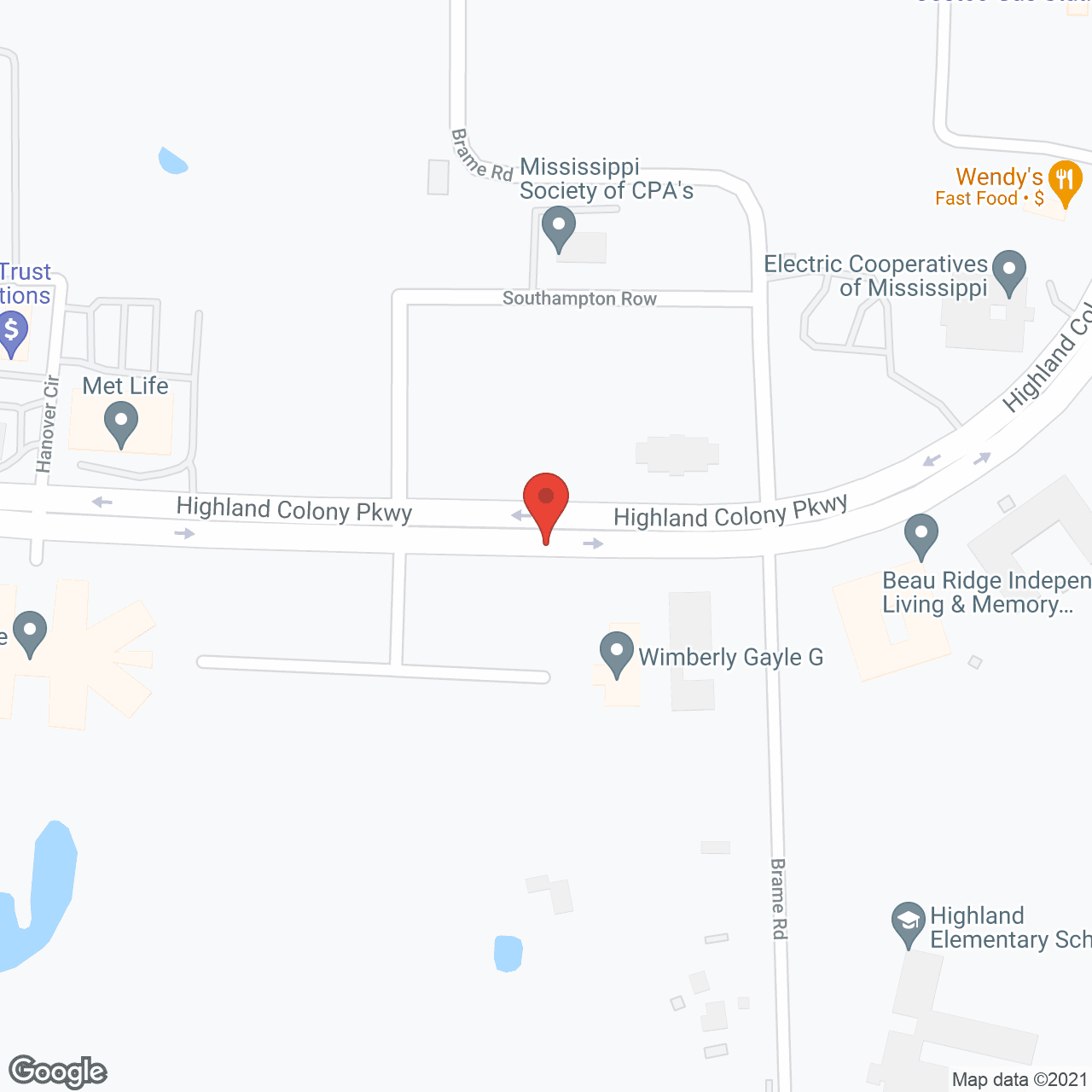 SummerHouse Beau Ridge Independent Living in google map