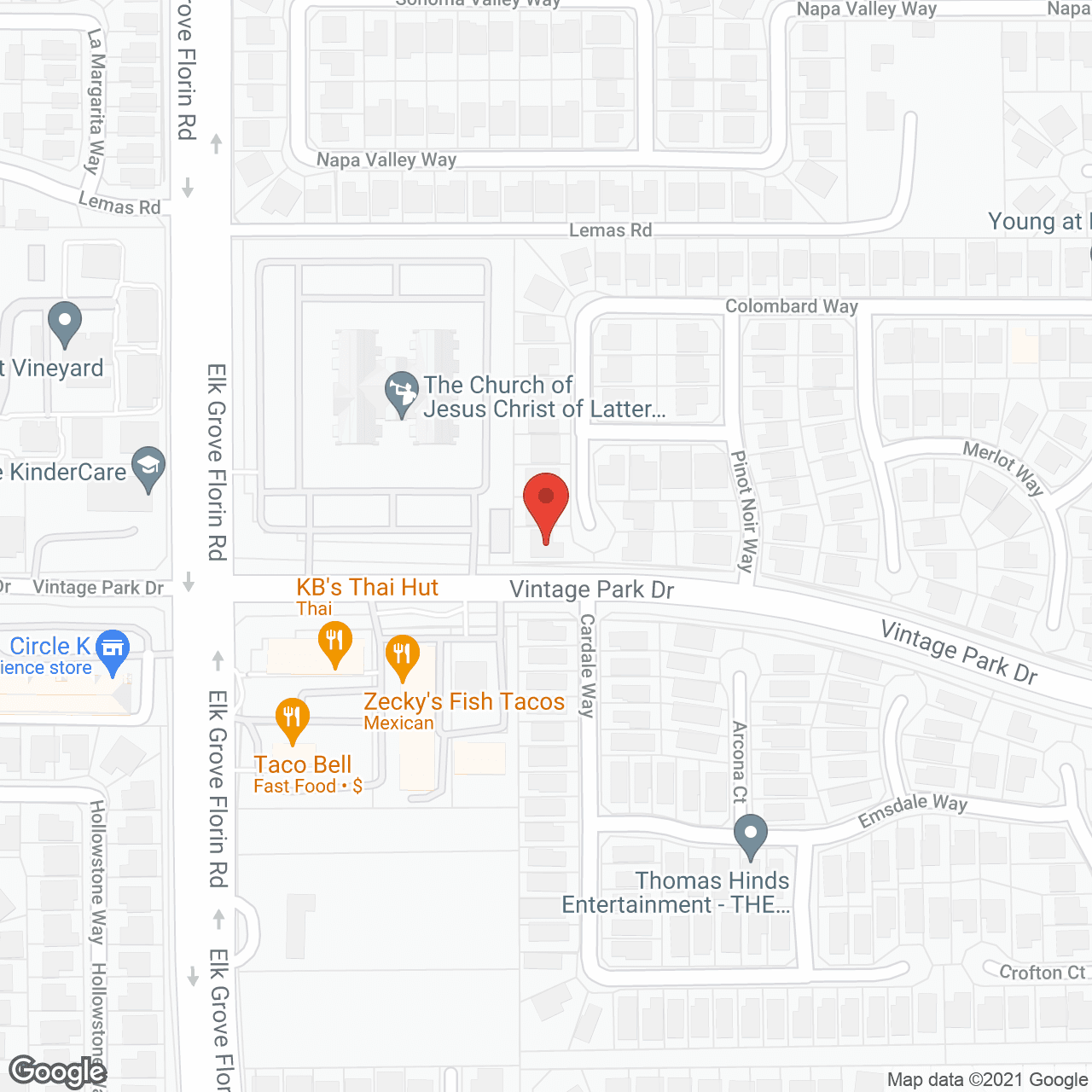 Comfort Living Elder Care II in google map