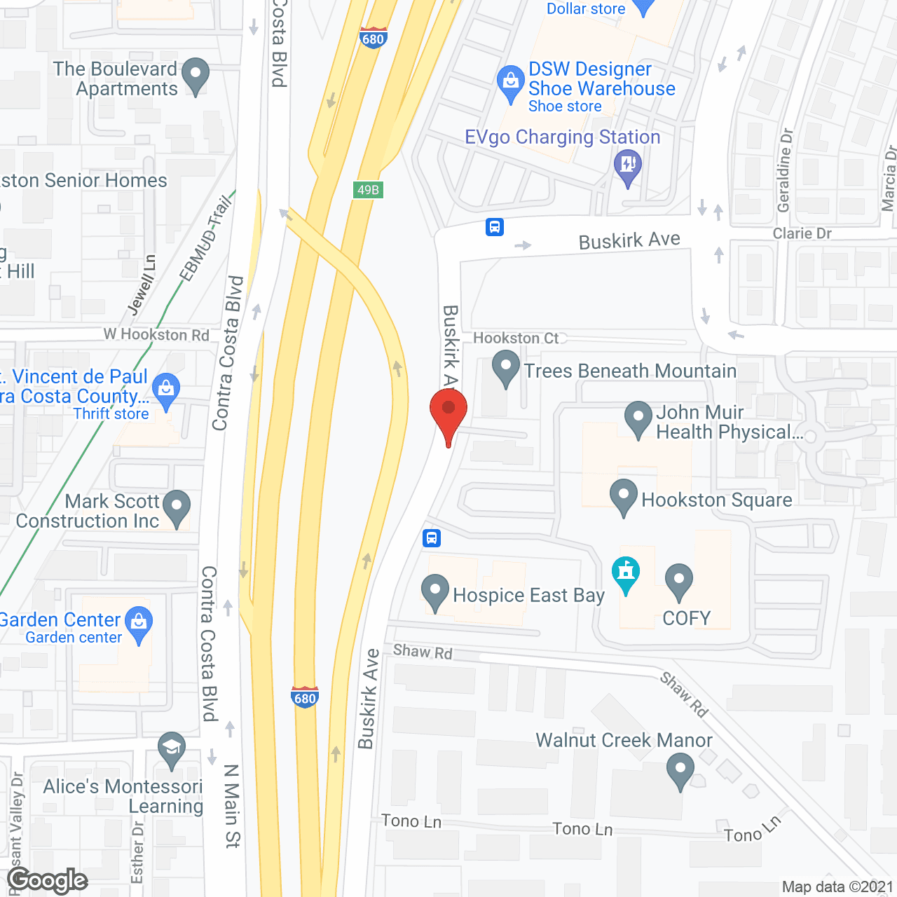 HomeCare Professionals - Pleasant Hill, CA in google map
