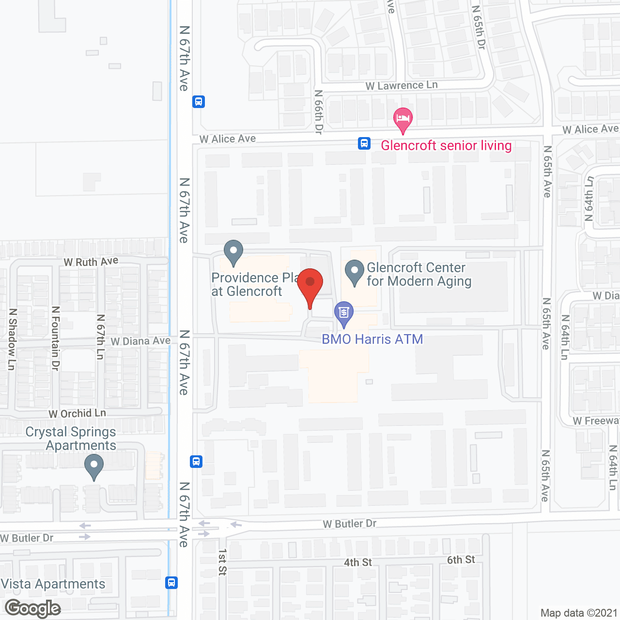 Glencroft Center For Modern Aging in google map