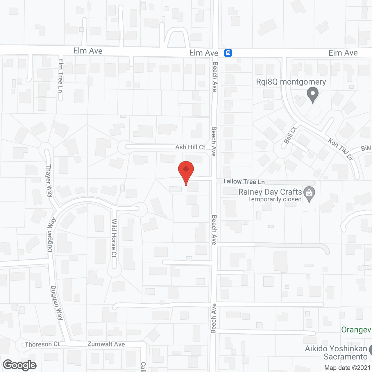 Orange Villas Home Care in google map