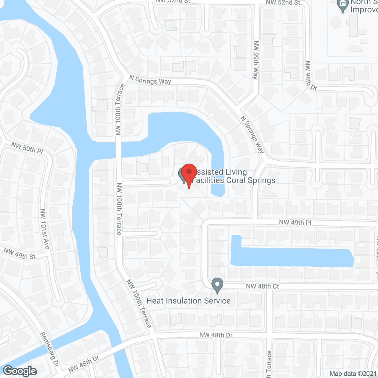 Phoenix Senior Living III in google map