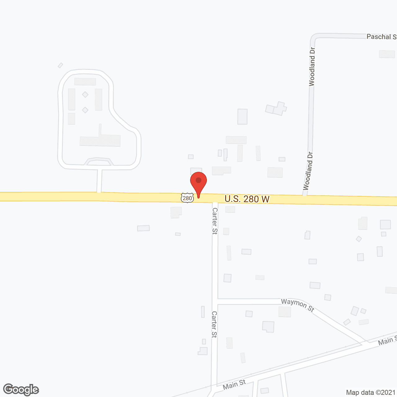 Sumter Retirement Village in google map