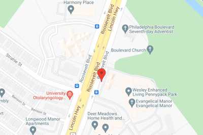 Wesley Enhanced Living Pennypack Park in google map