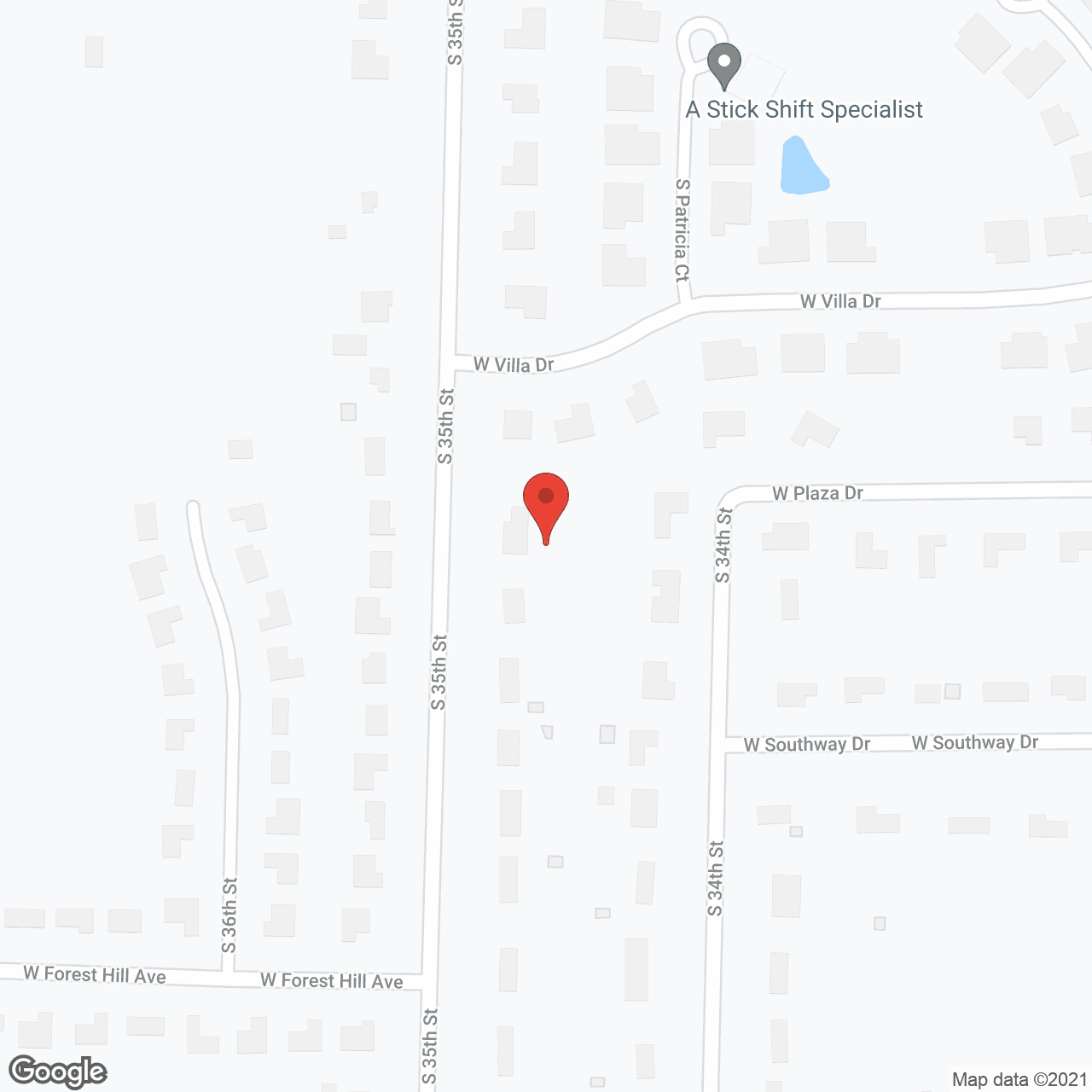 Sky Residential- Franklin in google map