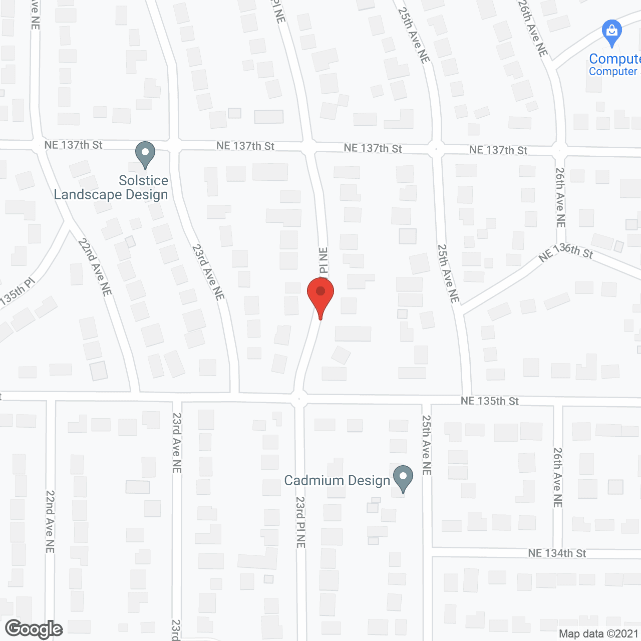 Pinehurst Home II in google map