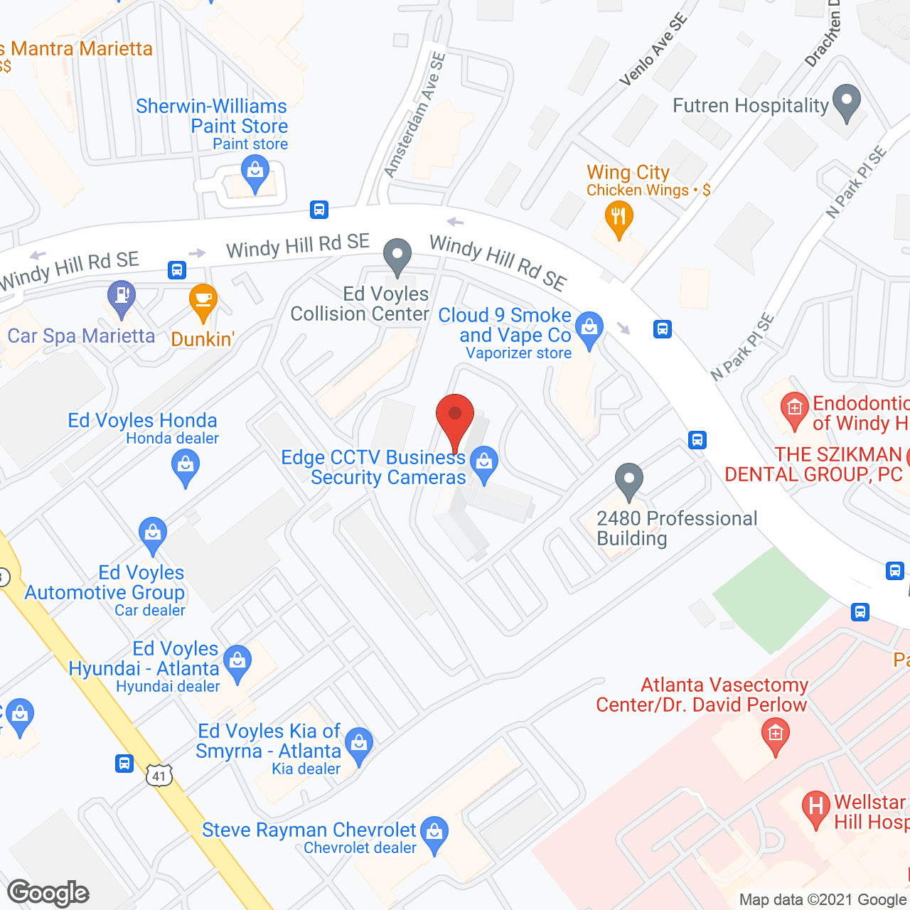 Amada Senior Care of North Atlanta - Marietta, GA in google map