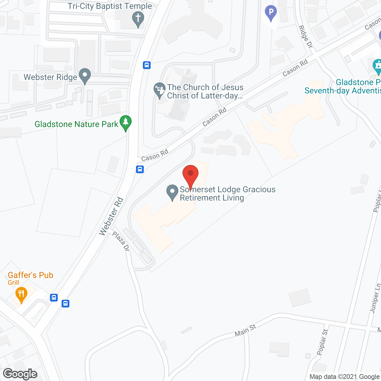 Somerset Lodge in google map