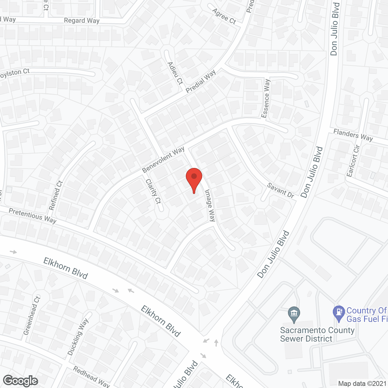Amity Home Care in google map