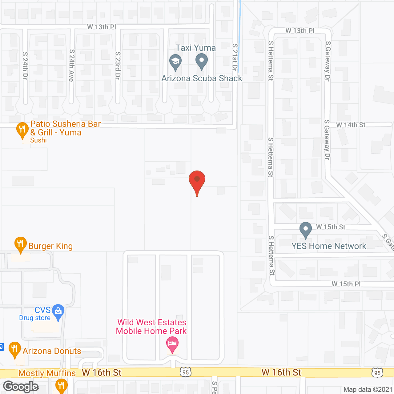 Homewatch CareGivers of Yuma, AZ in google map