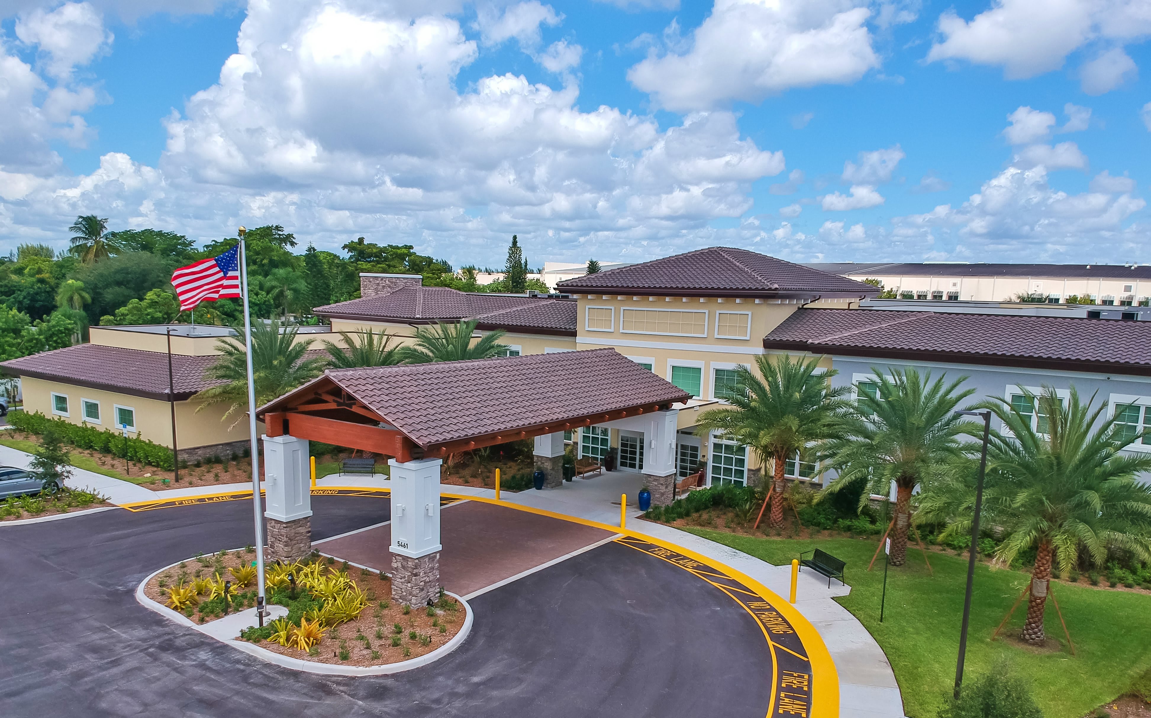 The Monarch at Coconut Creek aerial view of community