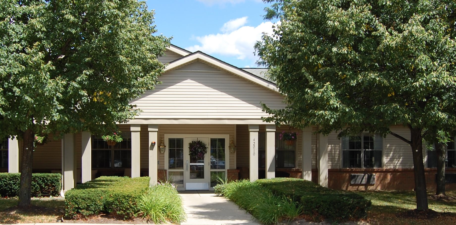 Addington Place Memory Care Northville community exterior