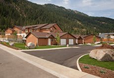 Mountain Meadows Senior Living Campus community exterior