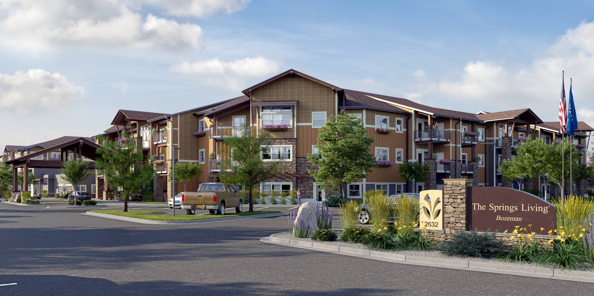 The Springs at Bozeman community exterior