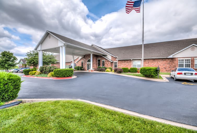 The Bungalows at Branson Meadows community exterior