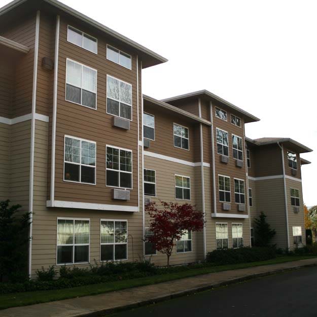 Olympic Place Retirement and Assisted Living community exterior