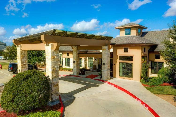 The Auberge at Onion Creek community exterior