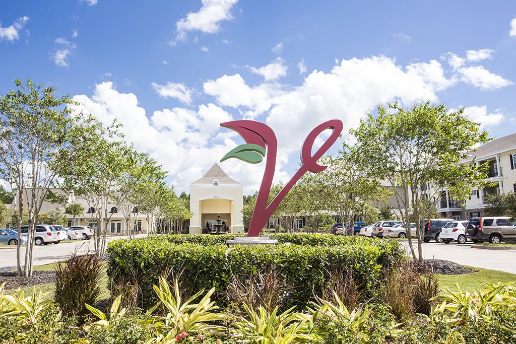 The Verandah Retirement Community outdoor common area