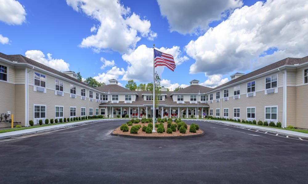 All American Assisted Living at Wrentham community exterior