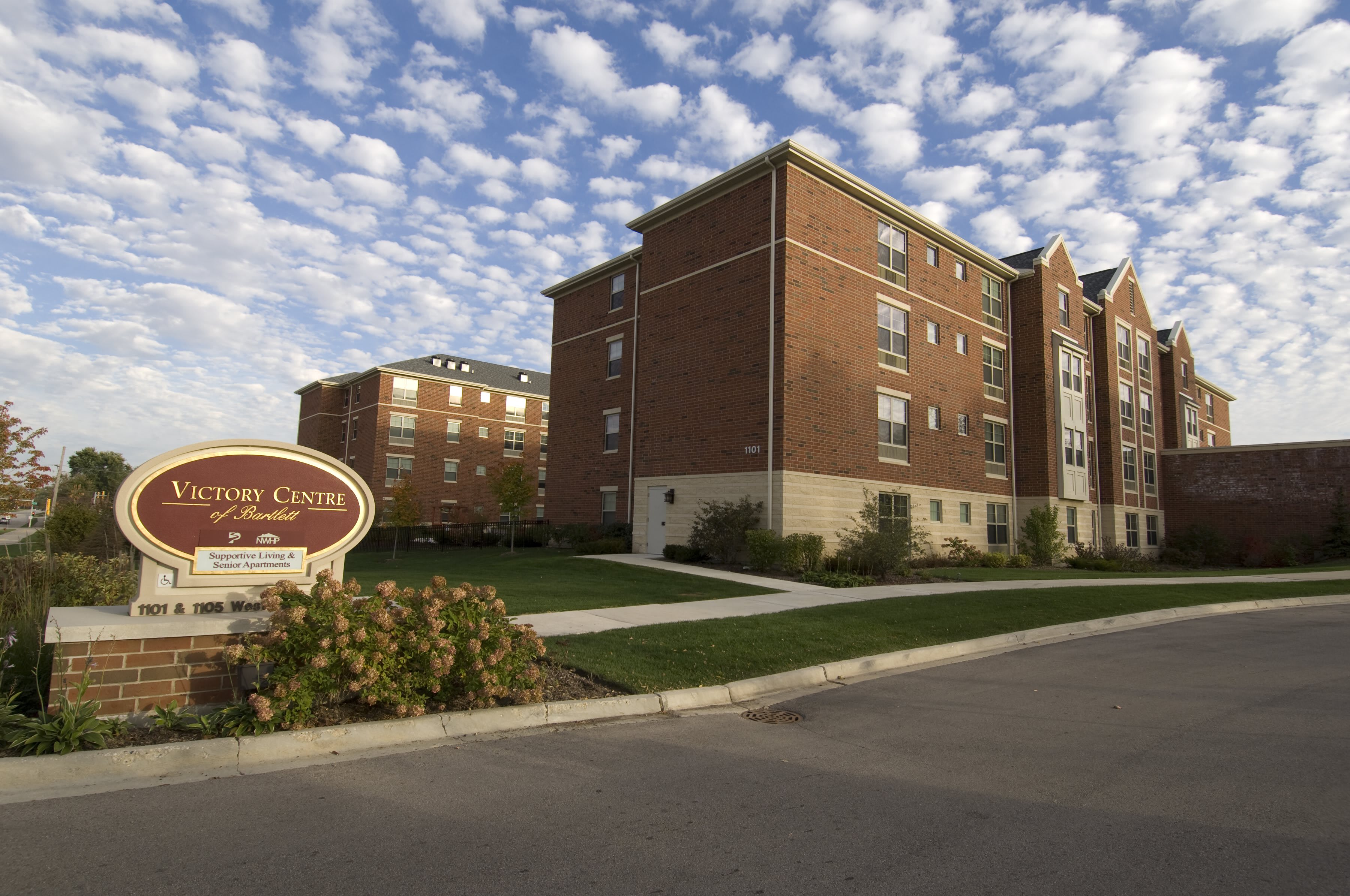 Victory Centre of Bartlett community exterior