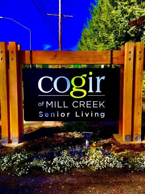 Cogir of Mill Creek Community Sign