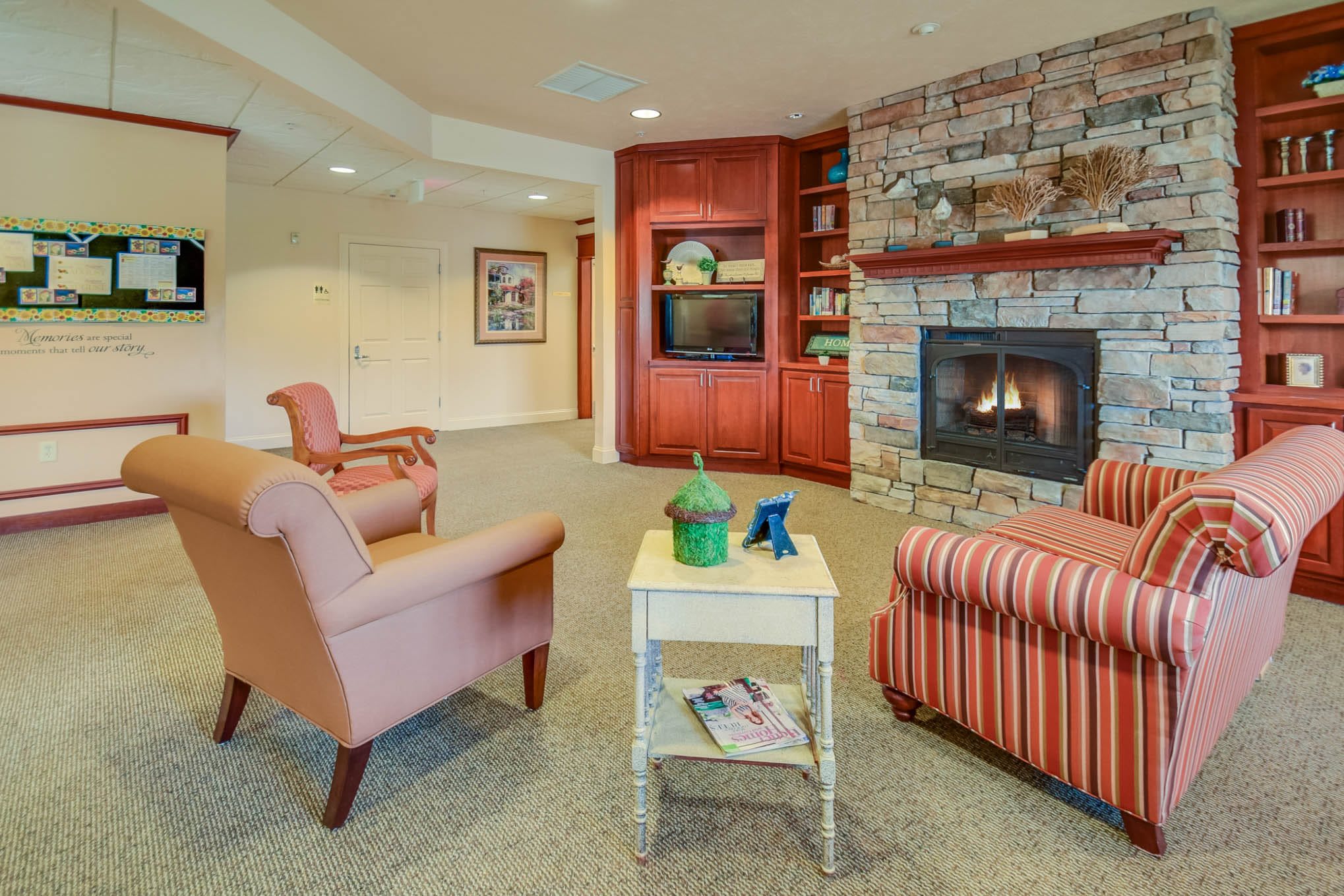 Forest Glen Assisted Living indoor common area
