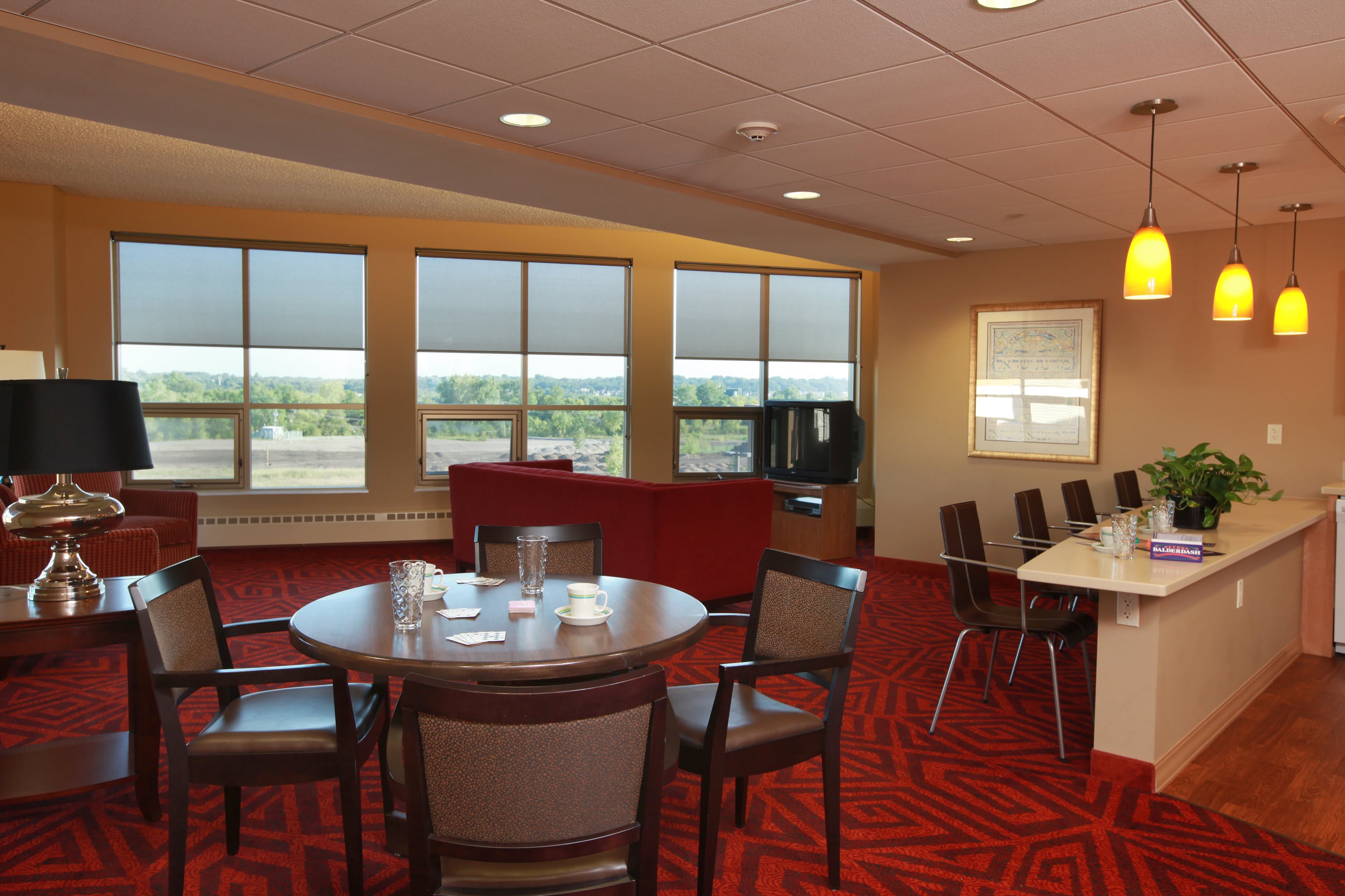 Bentson Family Assisted Living indoor common area