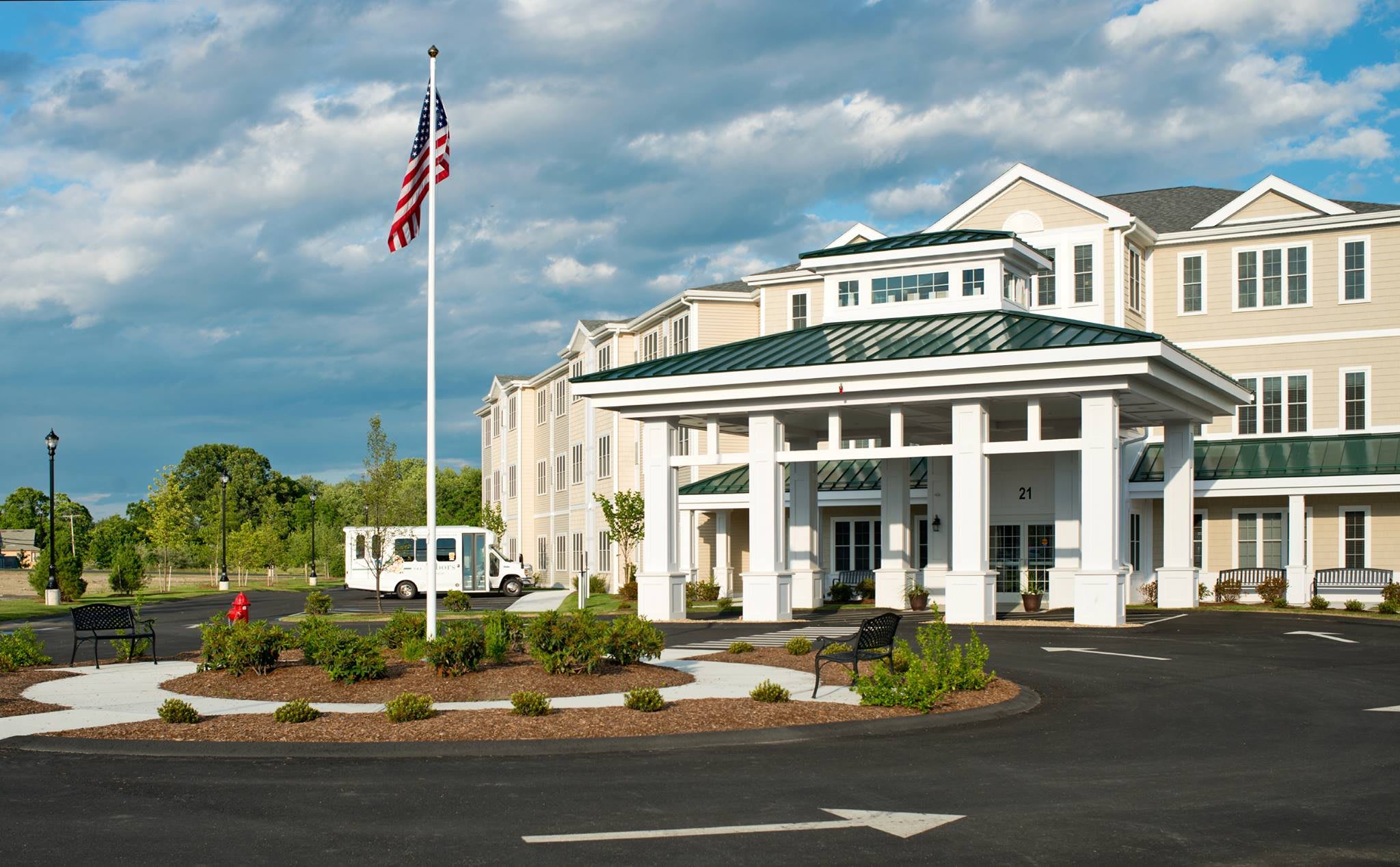 The Arbors at Dracut community exterior