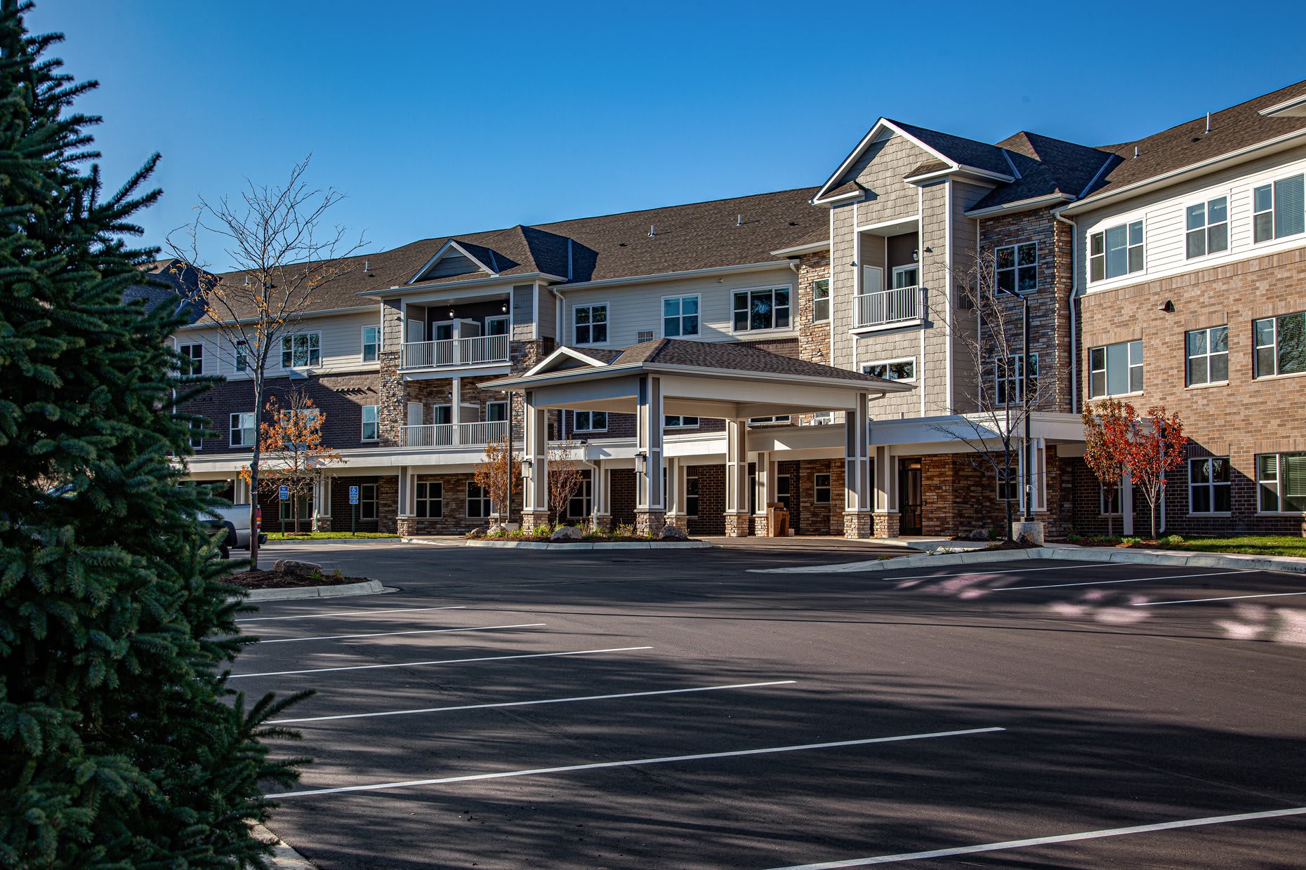 Prairie Bluffs Senior Living community exterior