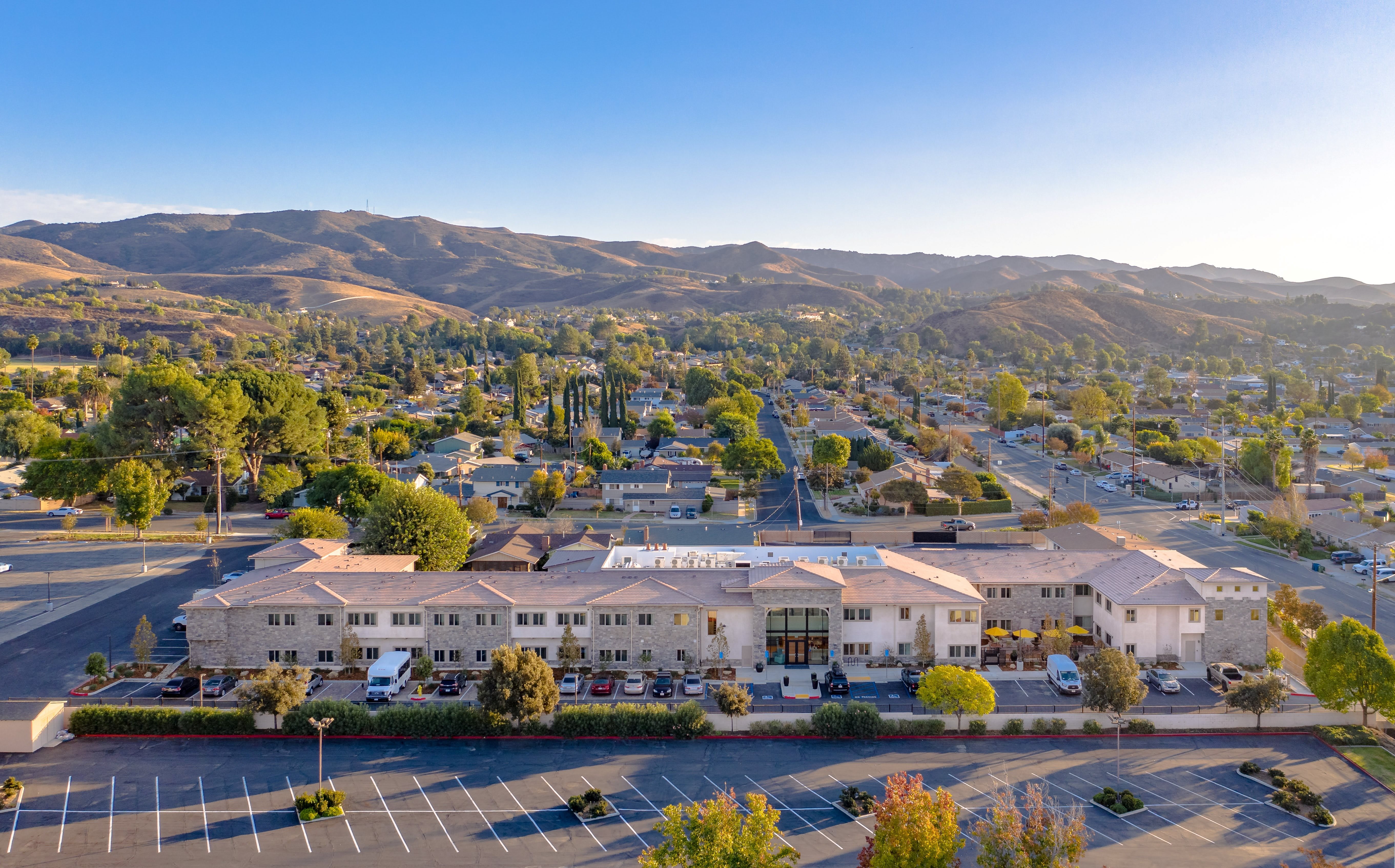 Vista at Simi Valley aerial view of community