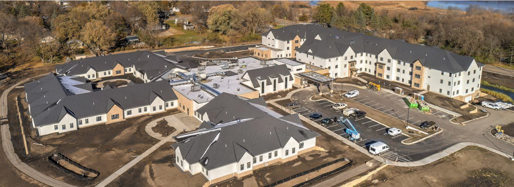 Haven Homes aerial view of community