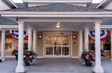 All American Assisted Living at Wareham community entrance