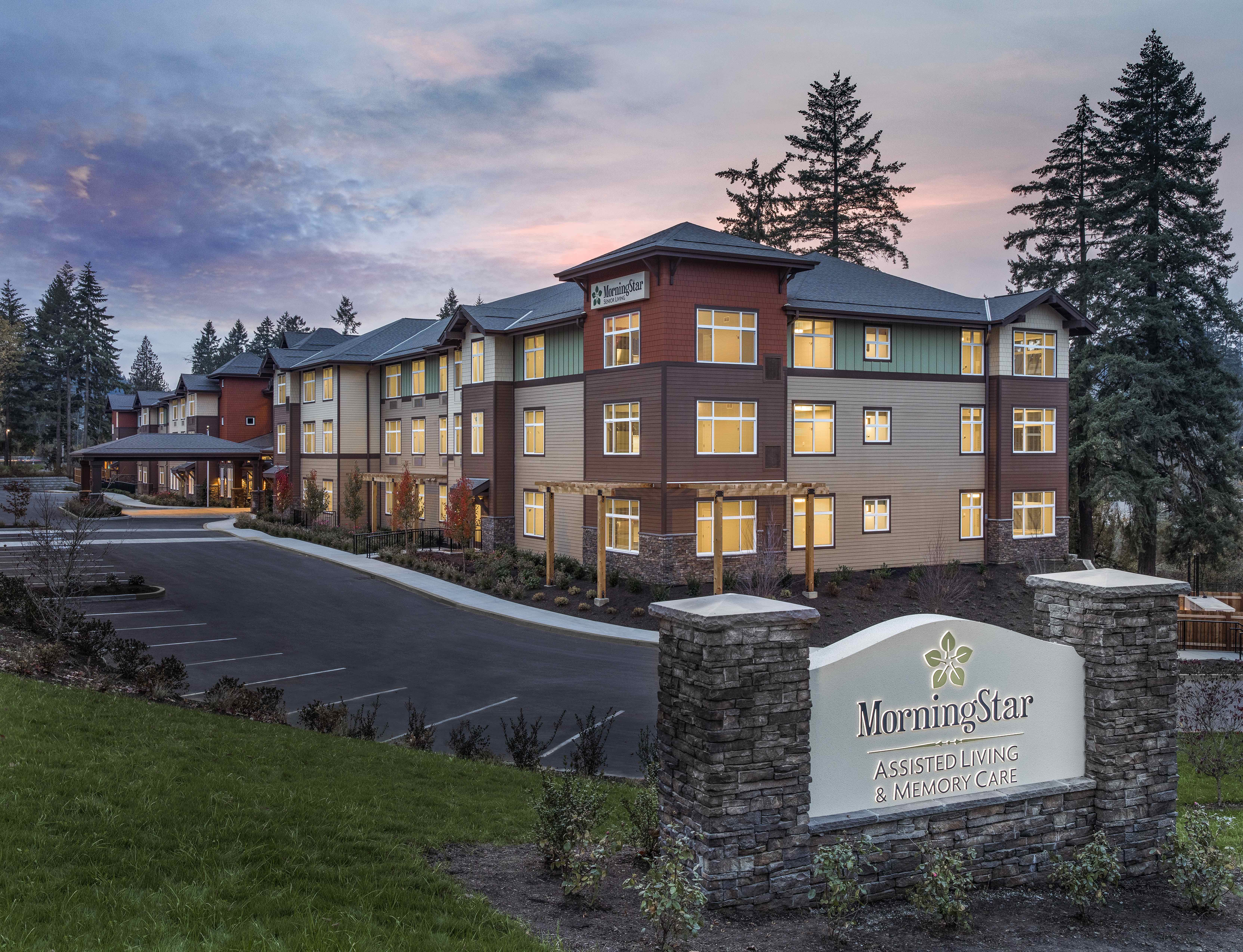 MorningStar Assisted Living and Memory Care of Beaverton community exterior