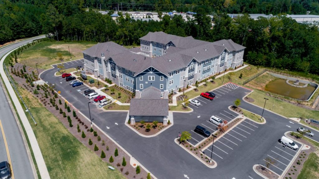 The Phoenix at James Creek aerial view of community exterior